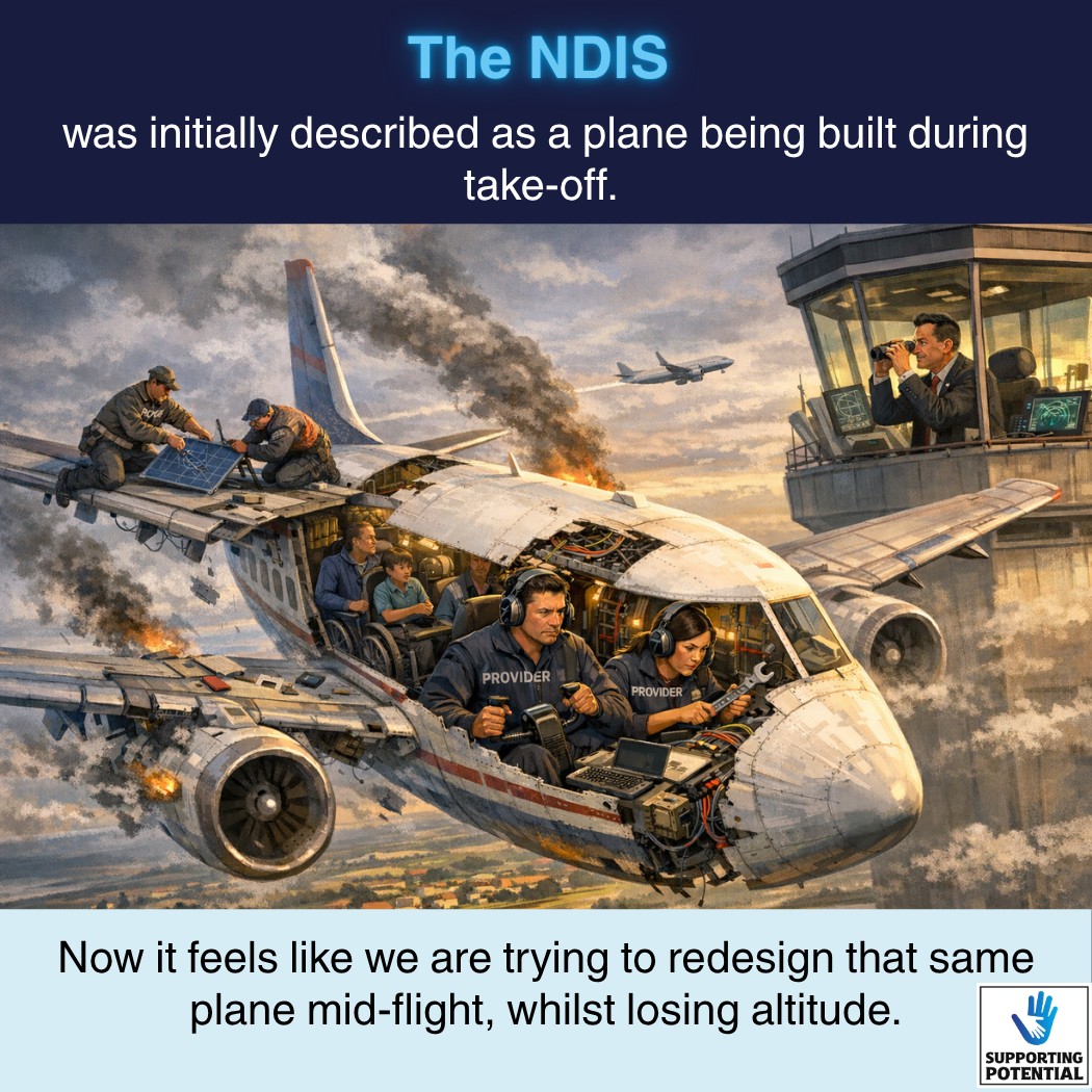 Featured image — The NDIS just changed what non-compliance costs you personally